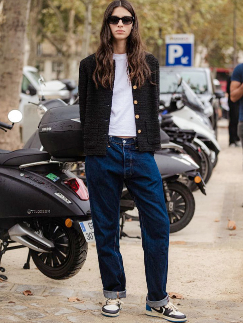 La veste esprit Chanel : la meilleure allie des jeans !