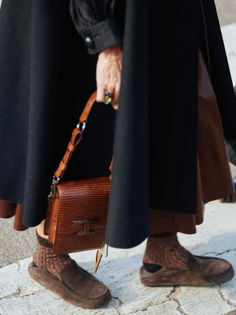 Marrons texturs + noir = le bon mix