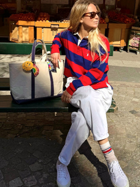 Wanted : un maillot de rugby  porter en mode casual color !