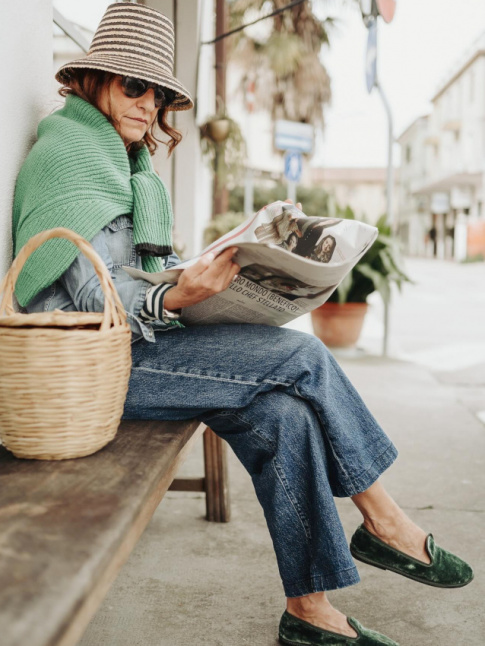 Chapeau de paille + Furlanes = le bon mix
