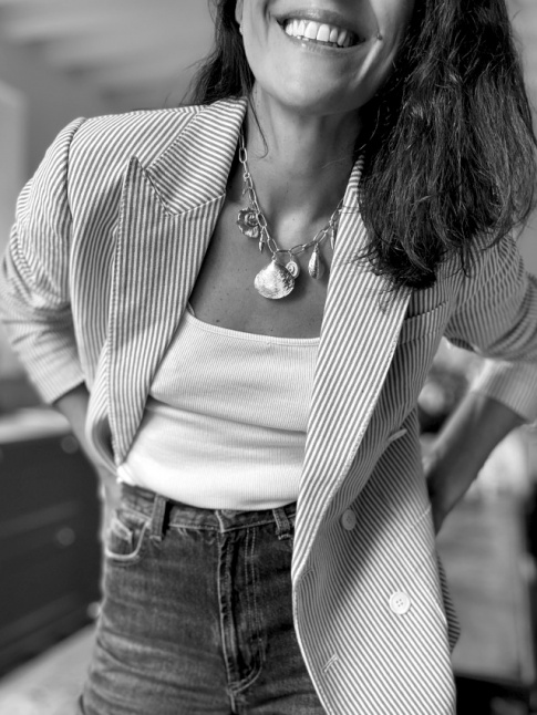 Les rayures bleues et blanches : l'atout fracheur des blazers estivaux !