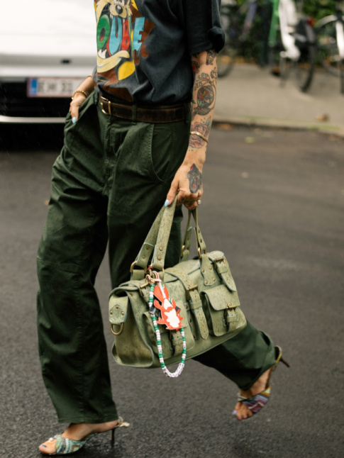 Mlant tlescopage de styles et camaeu de teintes, ce look a tout bon !