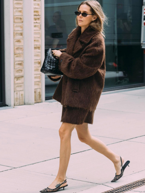 Marron + noir = le bon mix