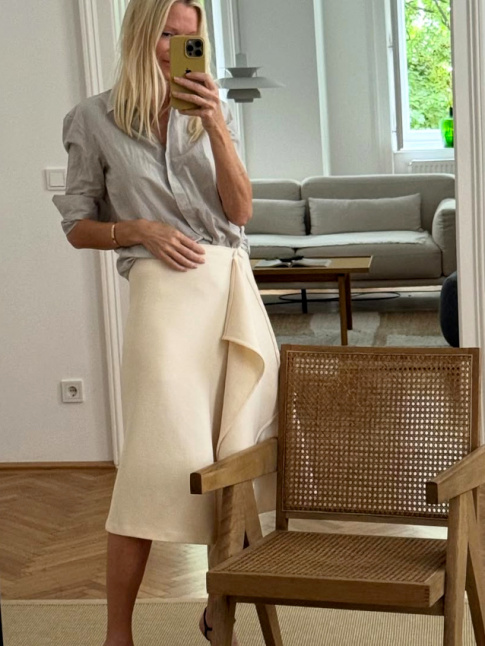 Et si les plaids faisaient les meilleures jupes ?