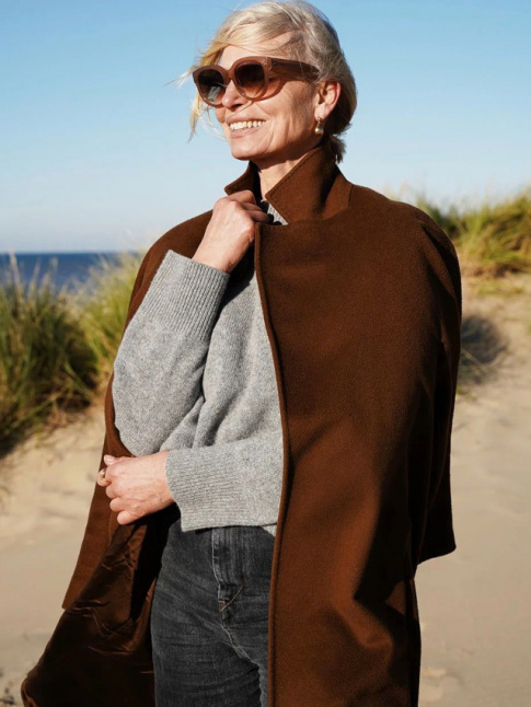 Gris clair + marron = le bon mix