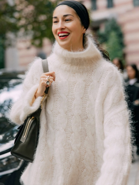 Le parfait total look noir et blanc #38