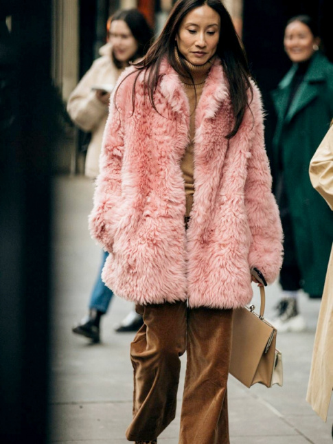 Le rose : le meilleur alli des camaeux de marron !