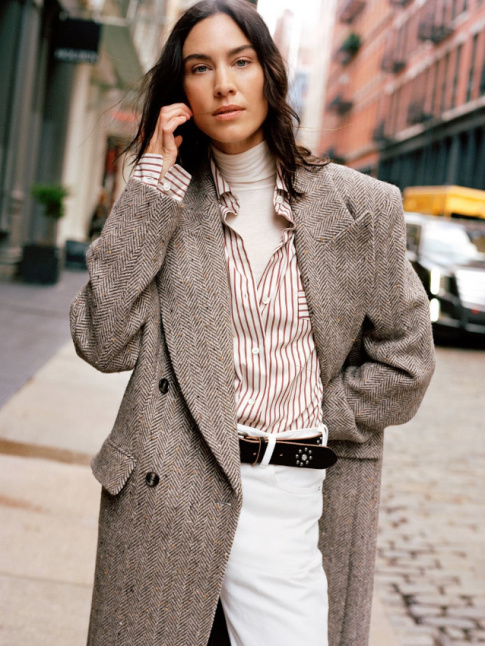 Sous-pull + chemise + pardessus = le bon mix