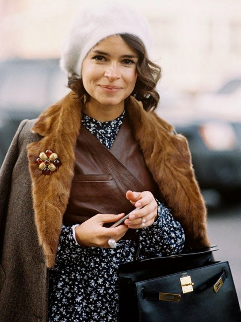 Trait avec fracheur, le style rtro ne manque pas de charme !