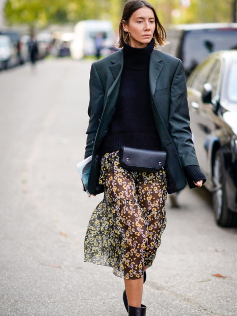 Rien de tel que de mixer les densits de matires pour donner du relief  sa tenue !