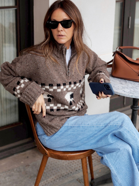 Motif rgressifs + teintes automnales = le bon mix