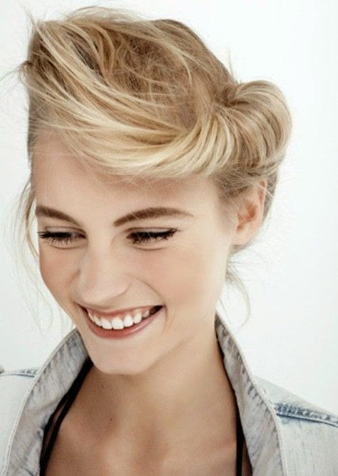 Oui aux coiffures 40's revisit�es !