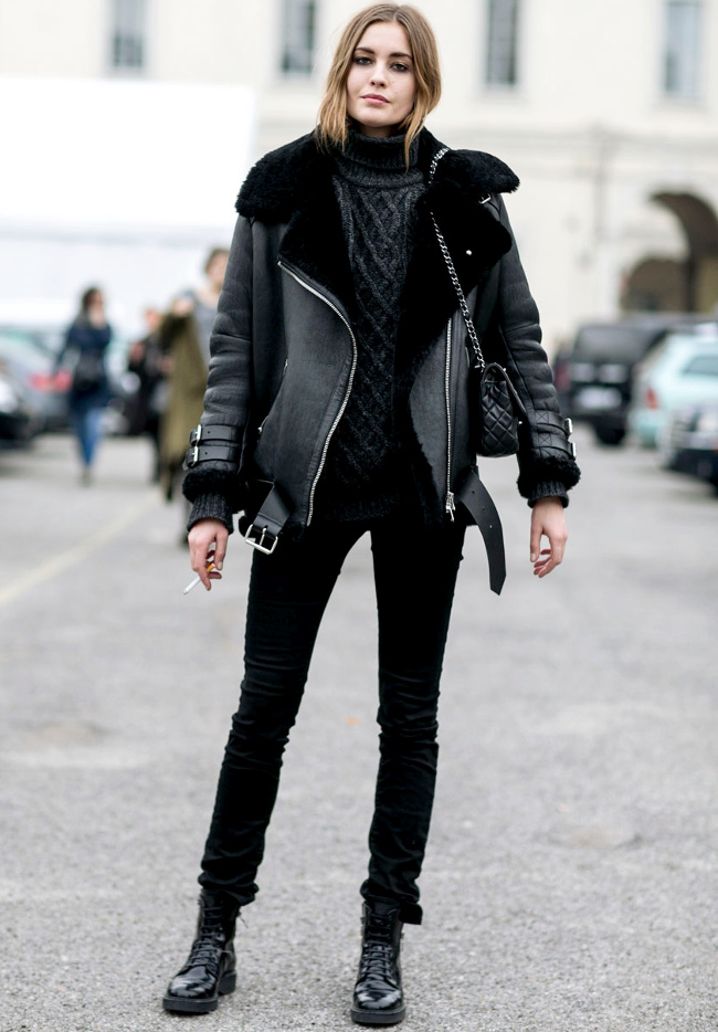 Le parfait total look noir #144