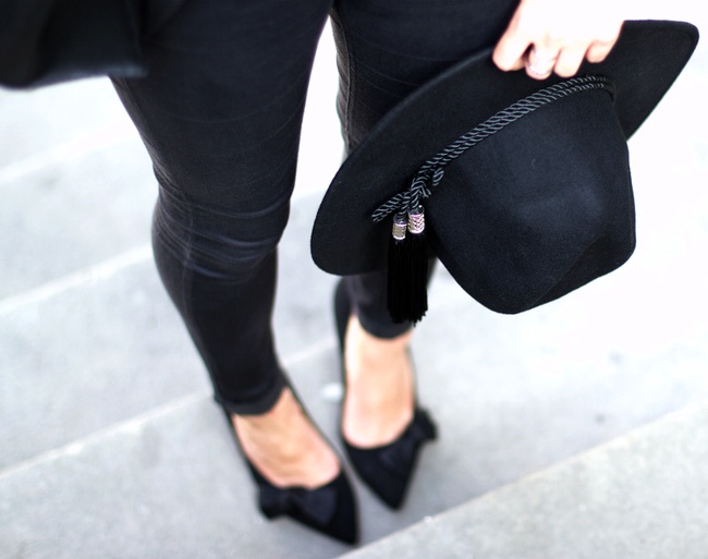 Le parfait total look noir #145