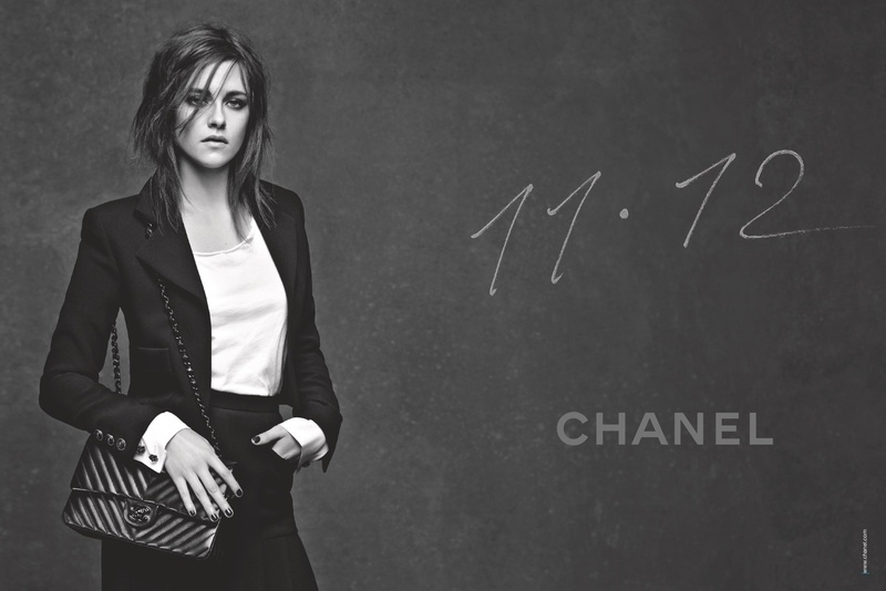 Kristen Stewart, nouvelle égérie du sac 11.12 de chez Chanel