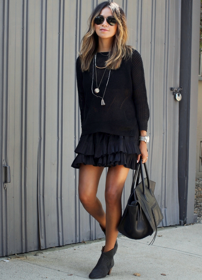 Le parfait total look noir #147