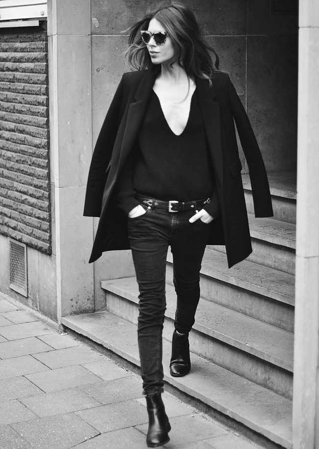 Le parfait total look noir #148