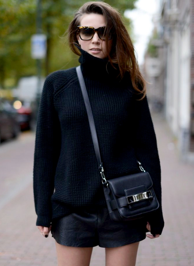 Le parfait total look noir #153