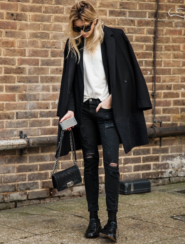 Le parfait look noir et blanc #19