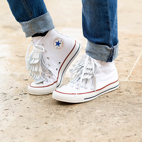 Revues et corrigées par Lisa Gachet, les Converses gagnent en fashion appeal !