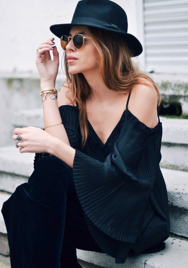 Le parfait total look noir #157