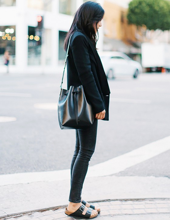 Le parfait total look noir #160