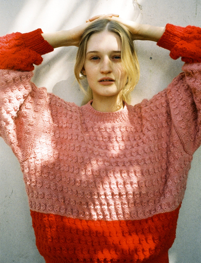 Rose tendre + rouge orang� = le bon mix