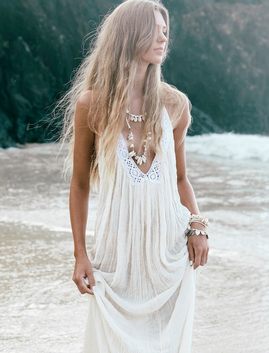 Cet �t�, on use et abuse des longues robes boh�mes !