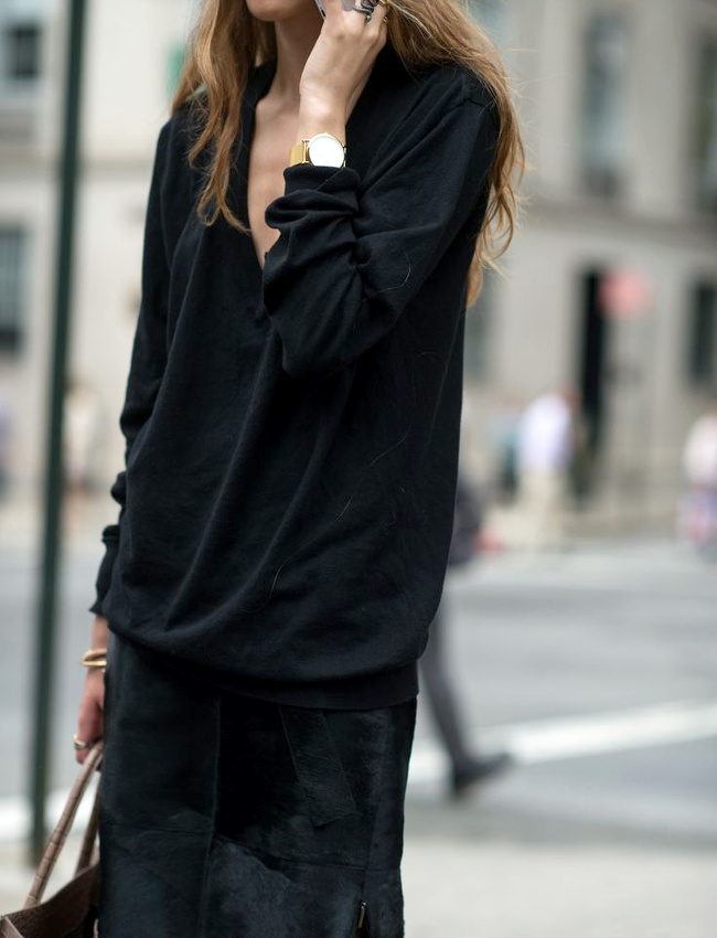 Le parfait total look noir #167