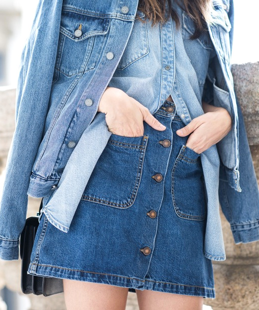 Oui au cama�eu de denim !