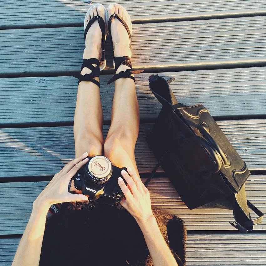 Le parfait total look noir #178