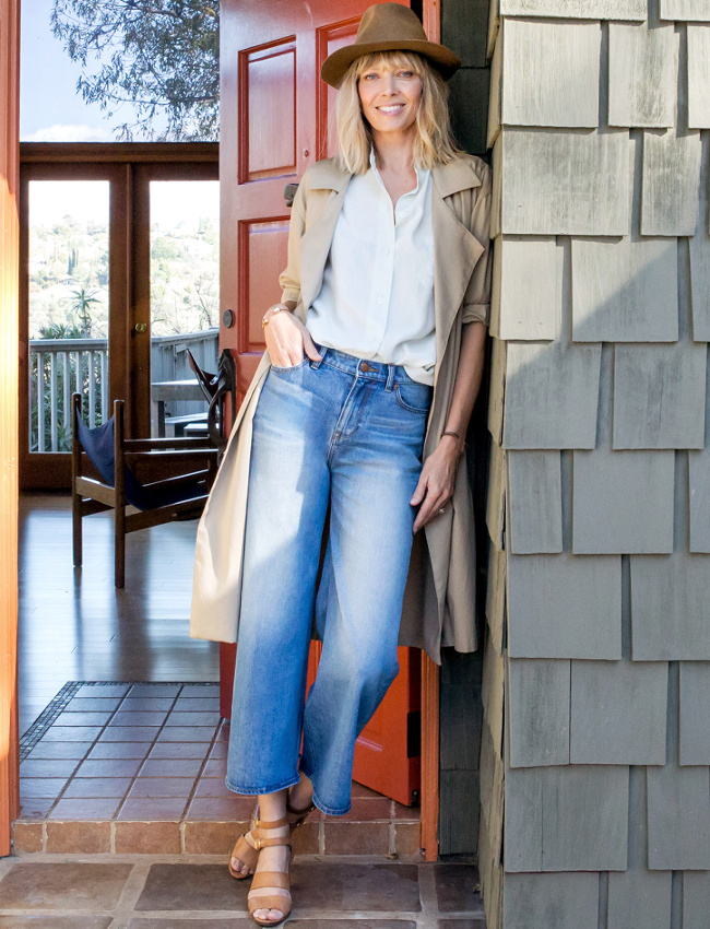 Le jean large et court sur la cheville, un futur basique ?