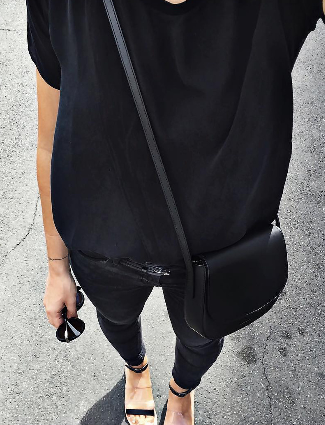 Le parfait total look noir #180