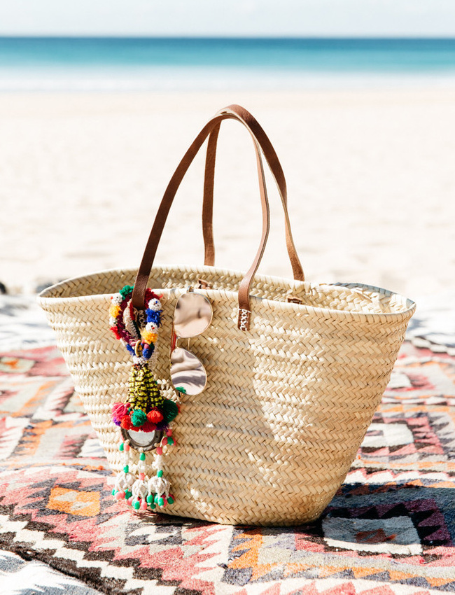 Le gri-gri de cabas, un accessoire estival que l'on n'h�site pas � ressortir � la rentr�e !