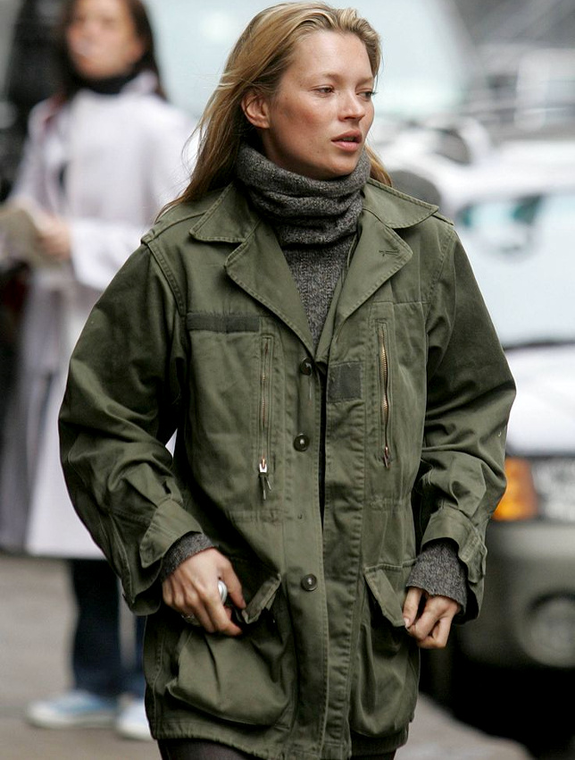 On piquerait bien � Kate Moss sa veste militaire !