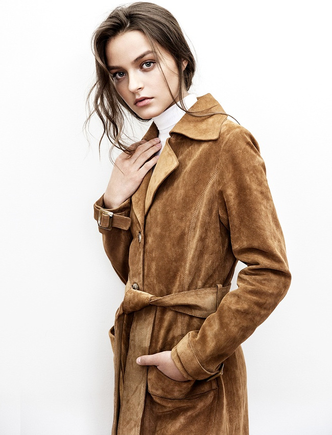 Le trench de la rentr�e 2015 abandonne la gabardine au profit du daim