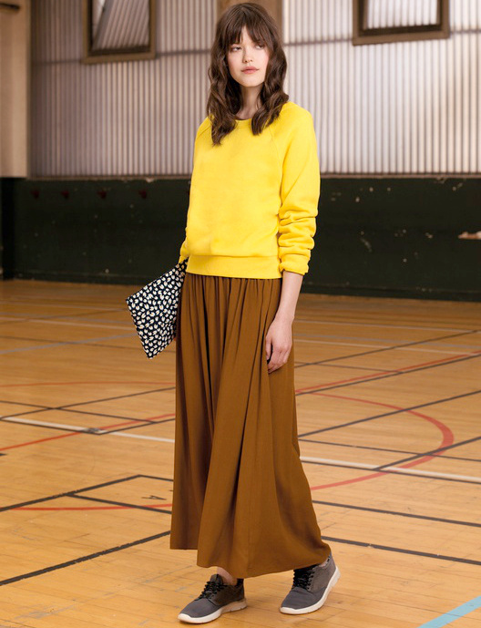 Marron + jaune = le bon duo de teintes