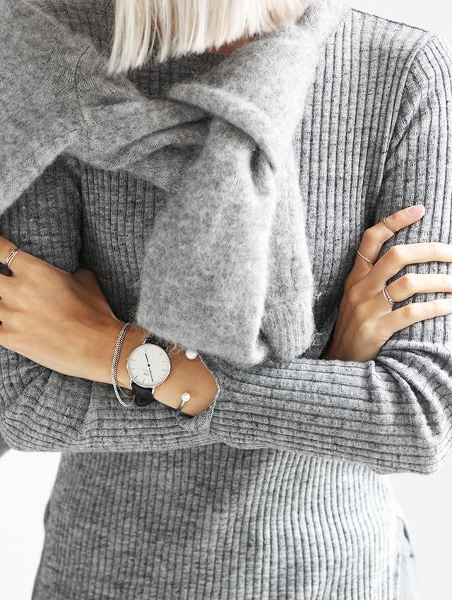 Cet automne, on n'h�site pas � user et abuser des cama�eux de gris !