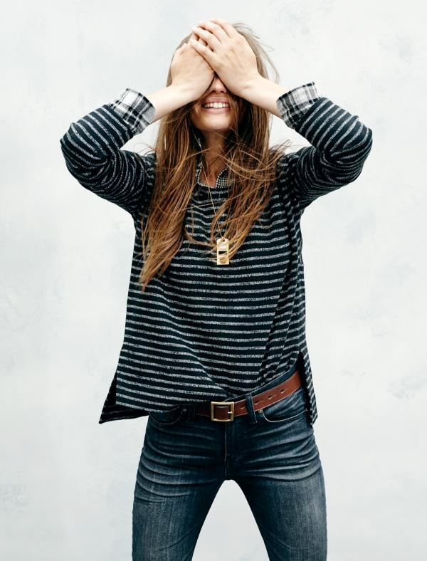Rayures + carreaux = le bon mix