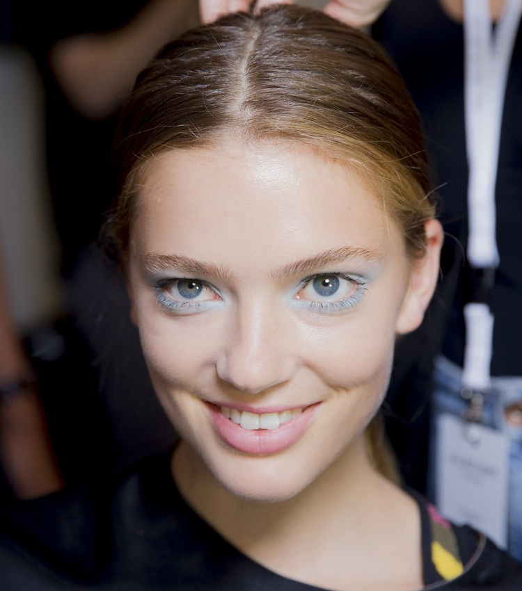 Oui au halo bleu ciel facon 