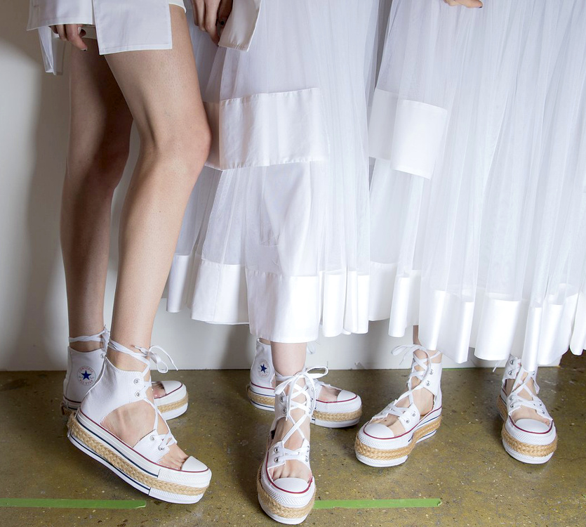 Pour ou contre la Converse espadrille aper�ue chez Adam Selman ?