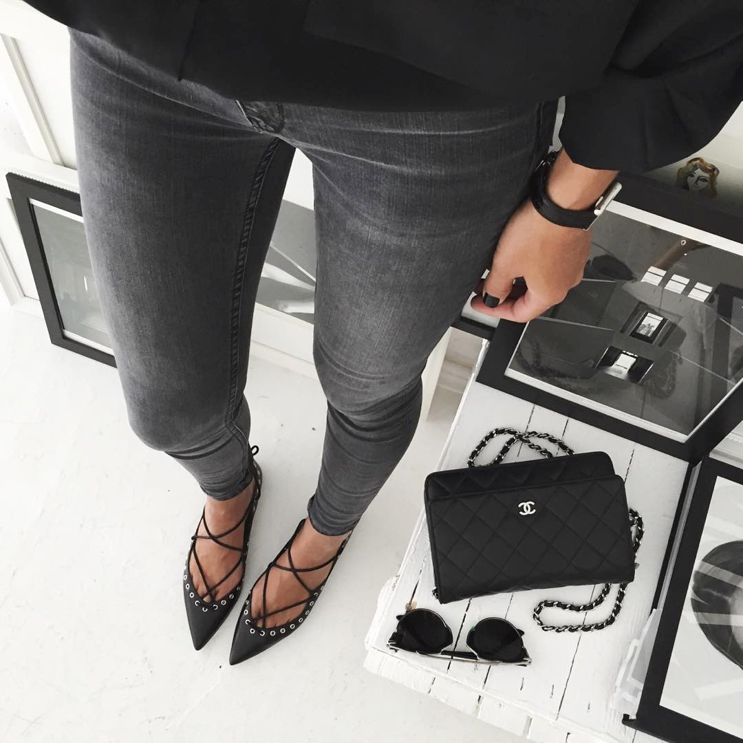 Le parfait total look noir #187