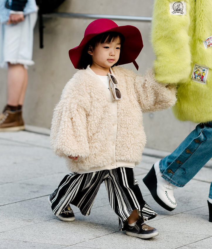 � la fashion week de Seoul, les fashionistas sont de plus en plus jeunes...