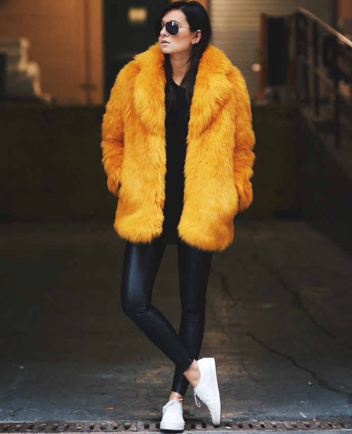 Oui � la fausse fourrure ultra color�e !