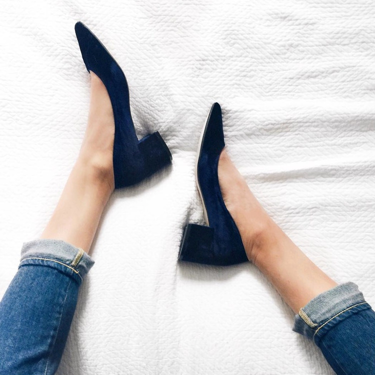 �l�gants et confortables, ces escarpins en velours ont tout bon !