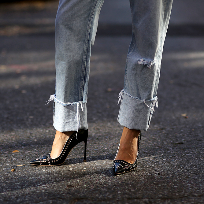 Pour ou contre le maxi ourlet de jean ?