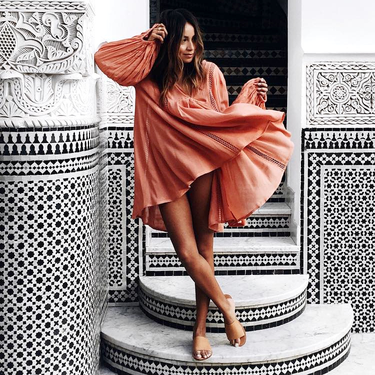 Wanted : une robe courte, ample et vieux rose pour l'�t� prochain