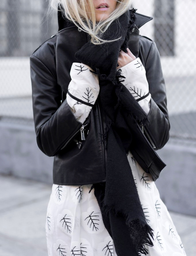 Le parfait look noir et blanc #37
