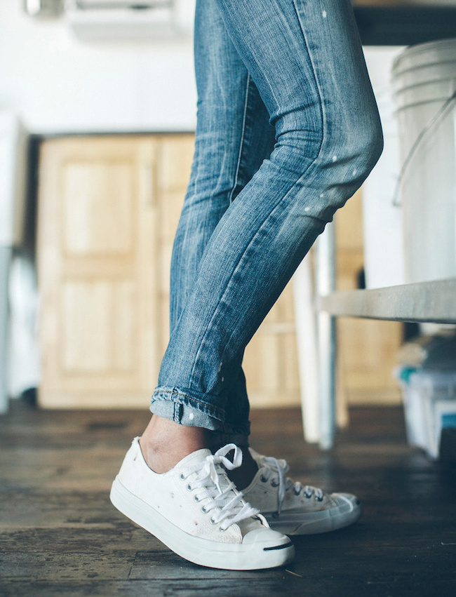 En mati�re de baskets blanches, il n'y a pas que les Stan Smith !