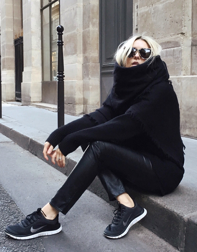 Le parfait total look noir #193